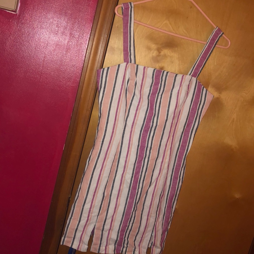 Forever 21 stripes linen dress